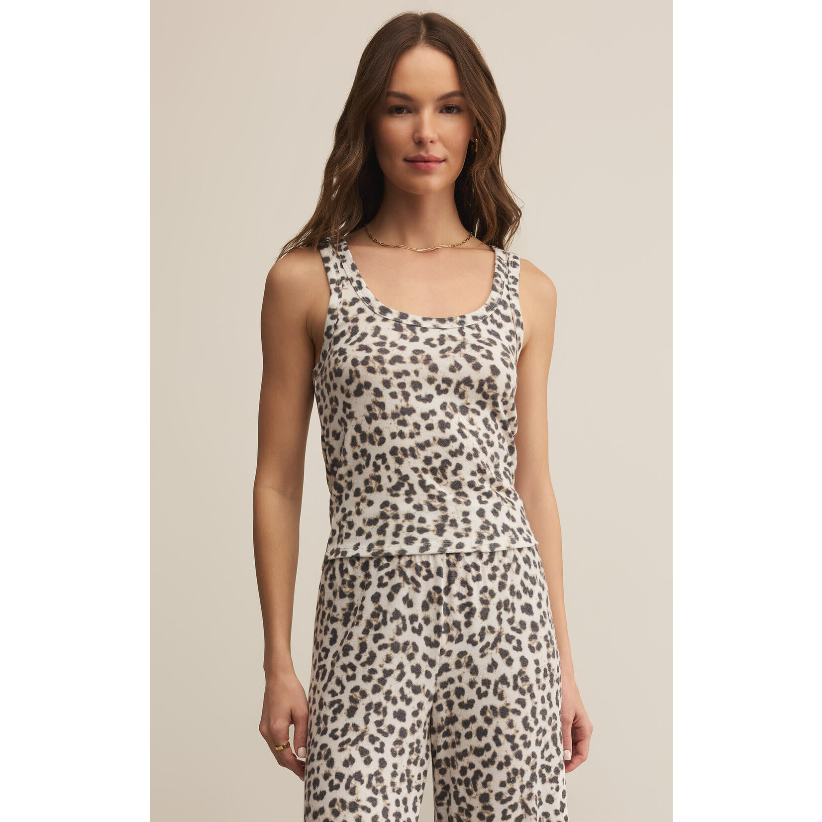 Z Supply ZS Luxe Leopard Tank