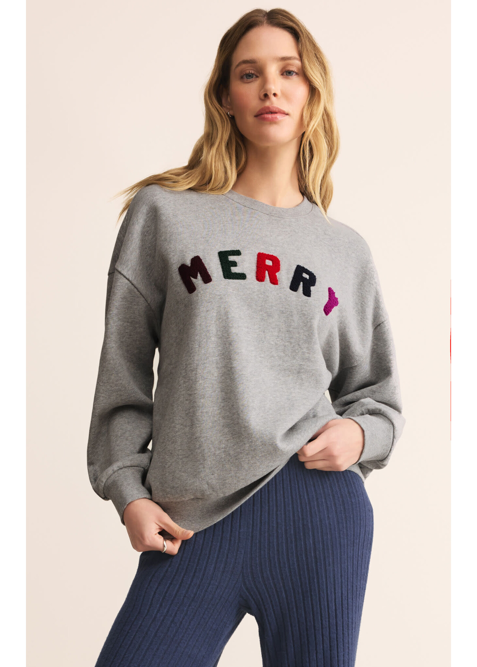 Z Supply ZS Merry Sunday Sweatshirt