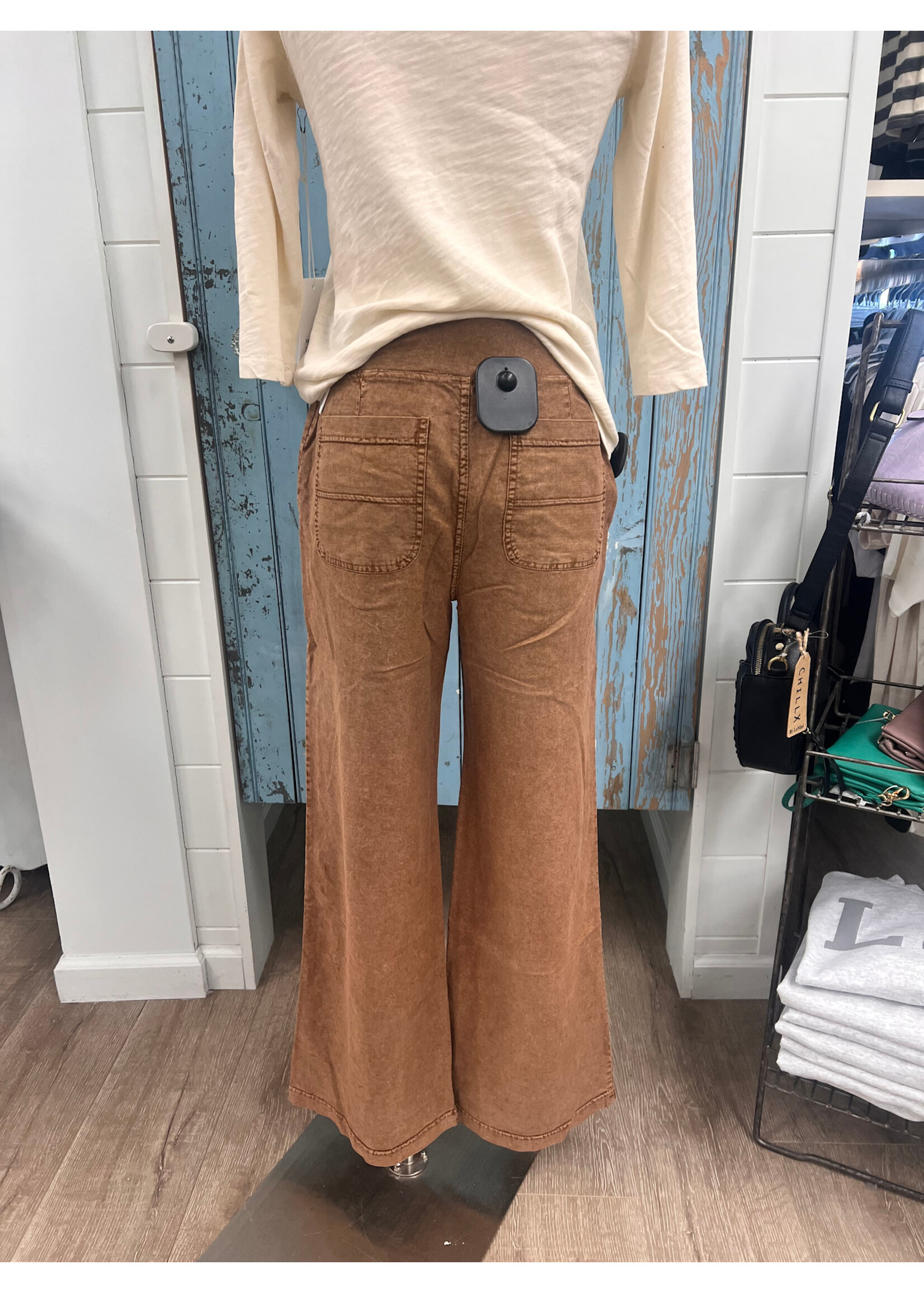 XCVI XCVI Distressed Riven Pant