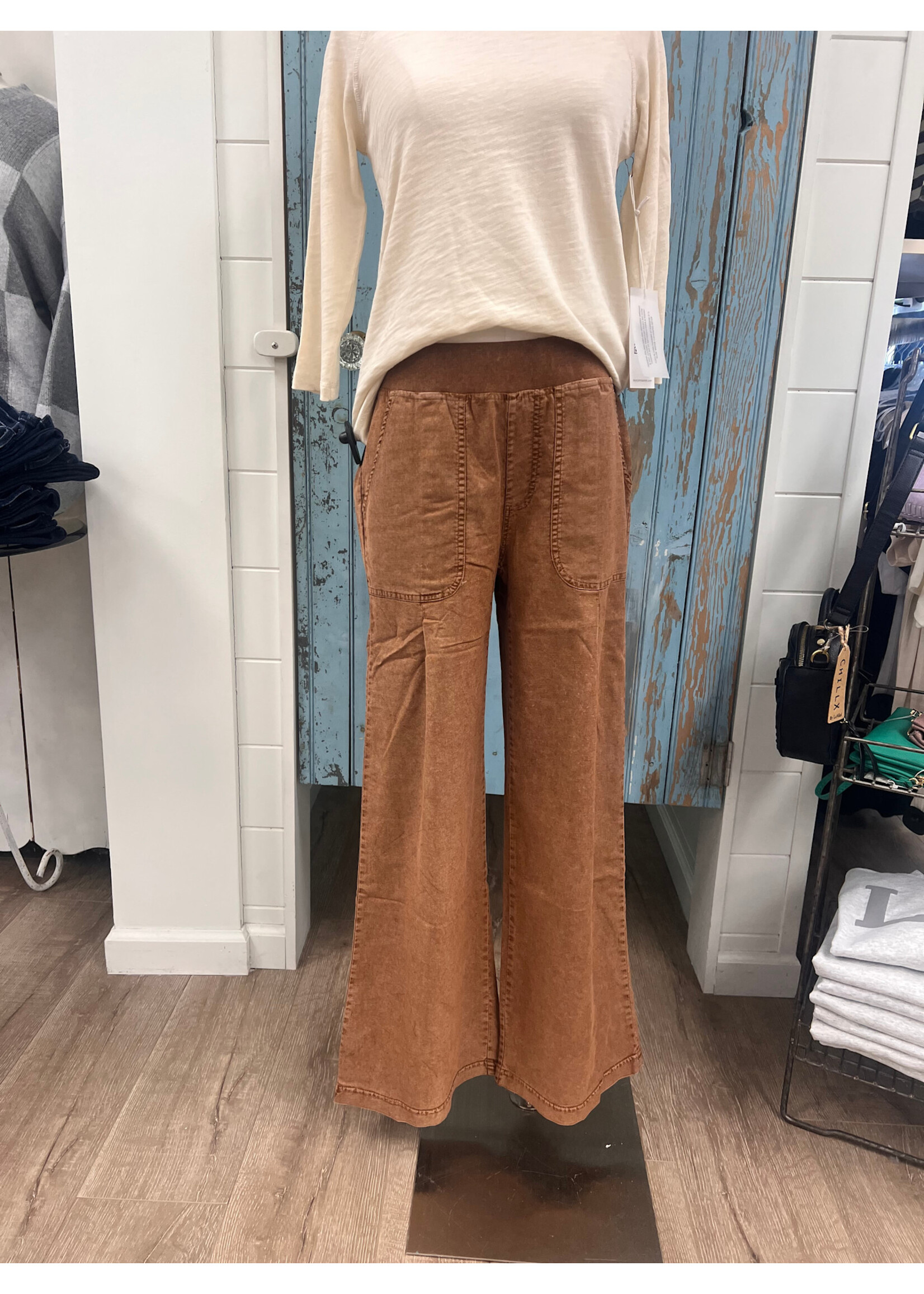 XCVI XCVI Distressed Riven Pant