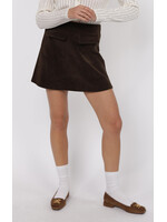 Sage The Label Mystique Mini Skirt W Faux Pockets