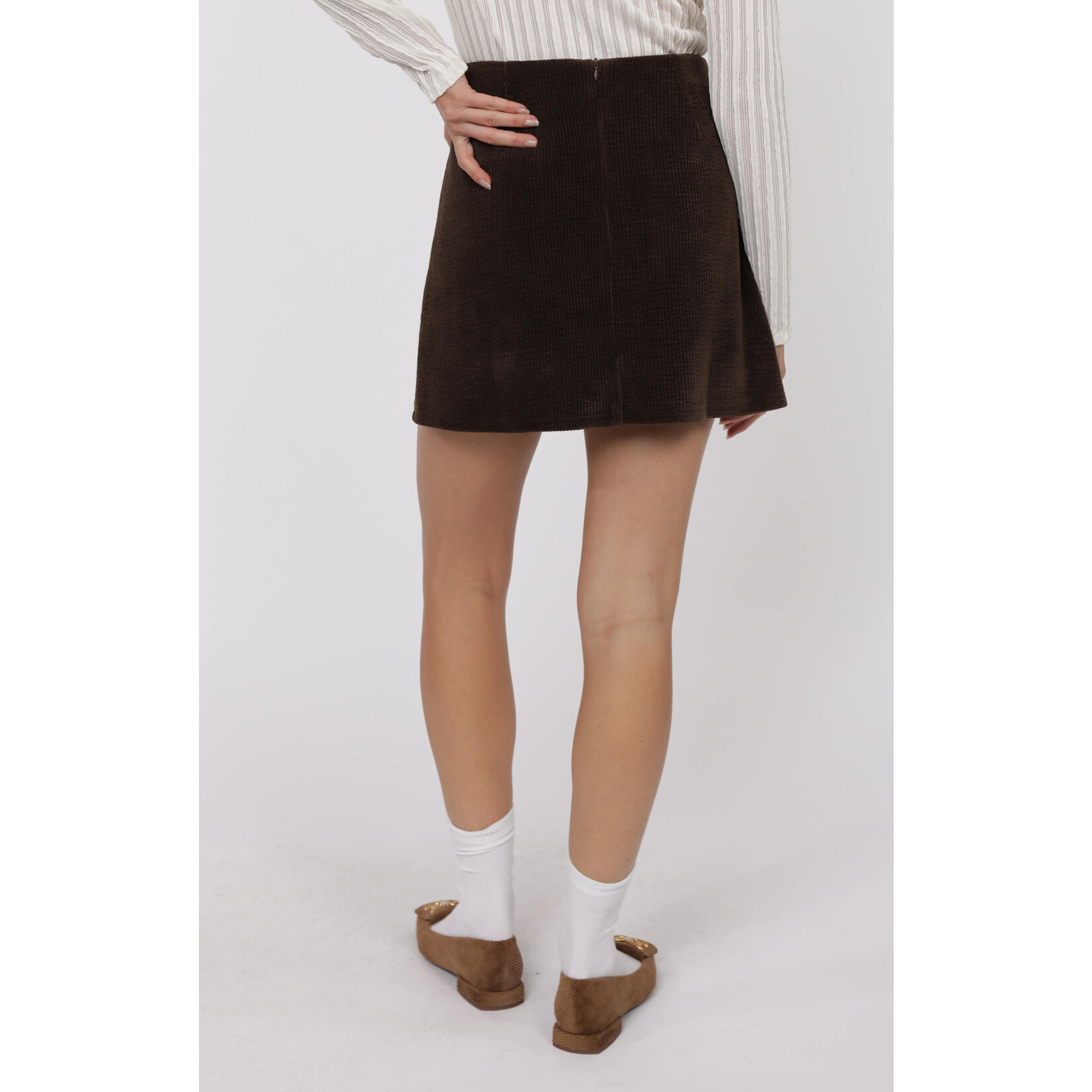 Sage The Label STL Mystique Mini Skirt W Faux Pockets