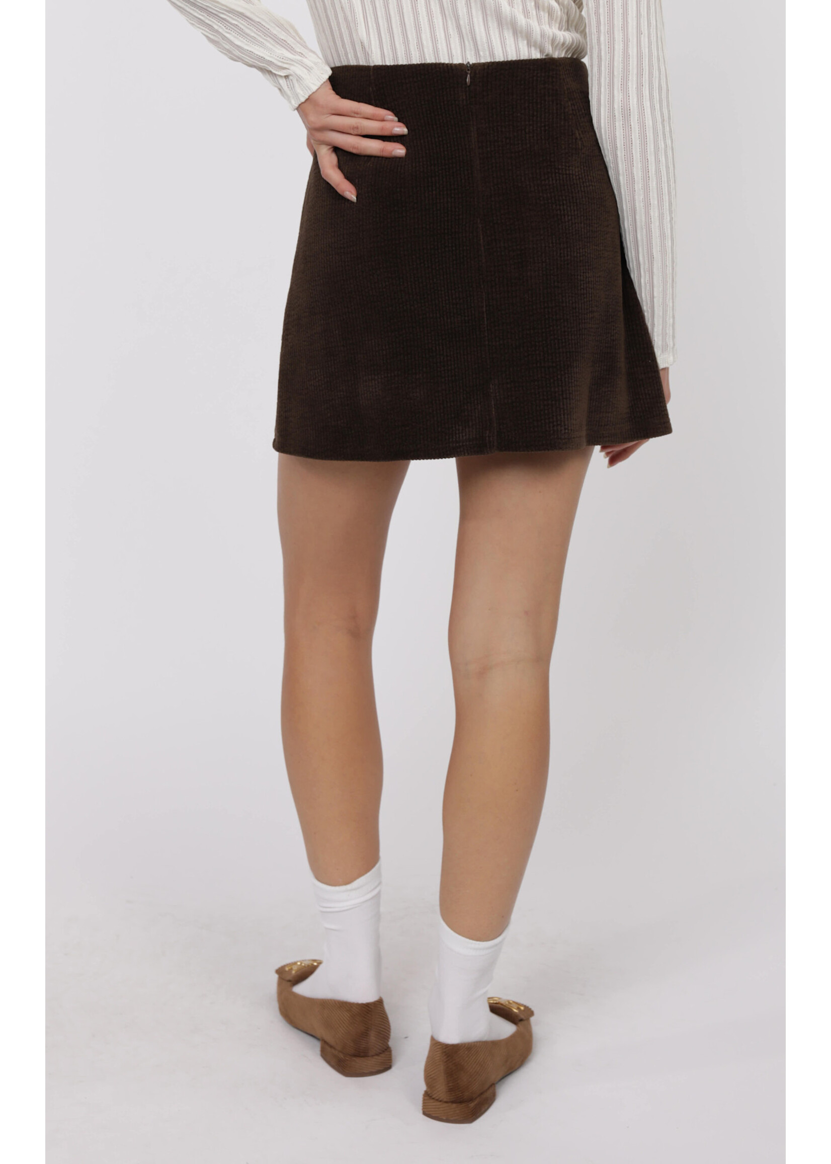 Sage The Label STL Mystique Mini Skirt W Faux Pockets