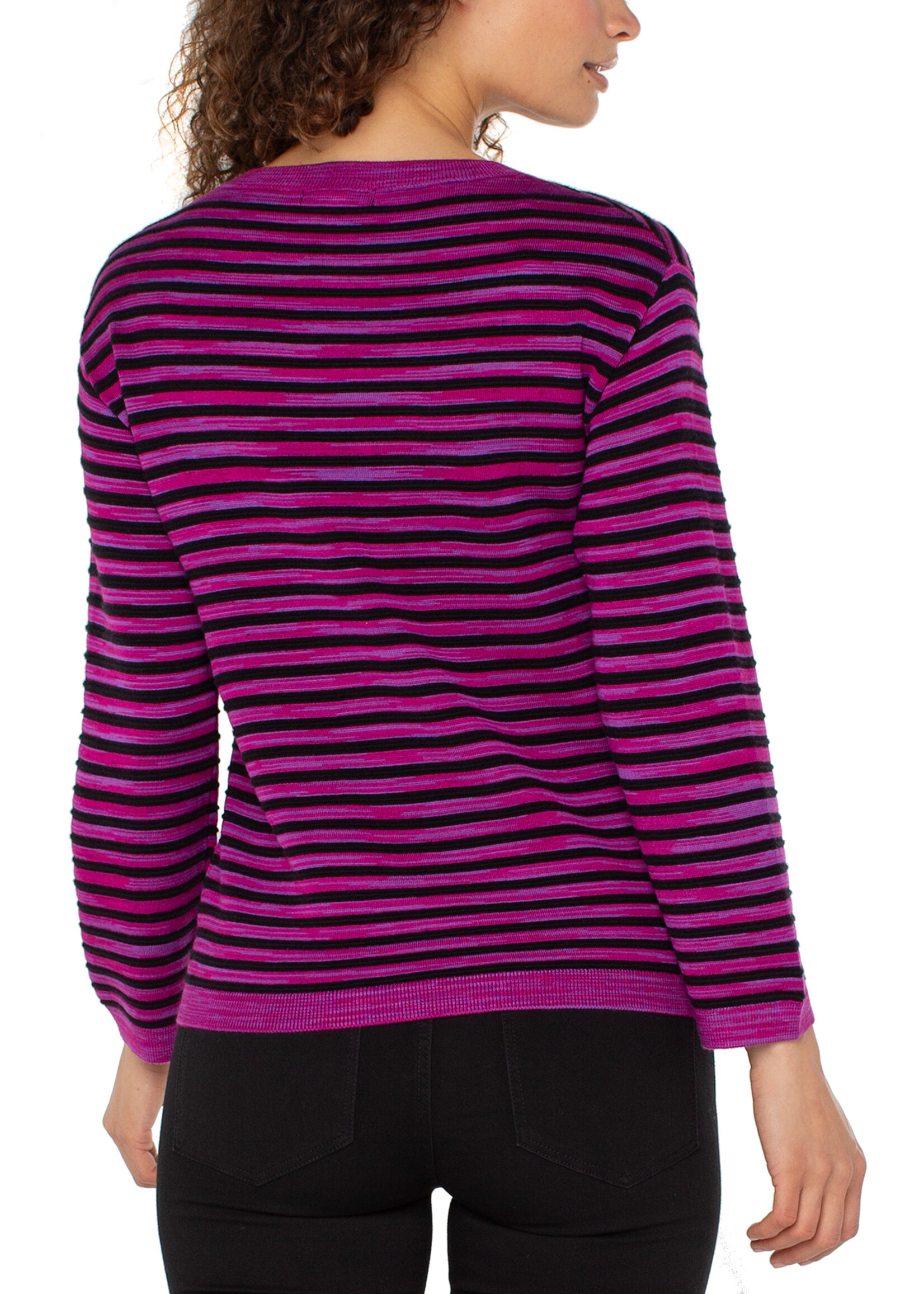 Liverpool LP L/S Boxy Boat Neck Sweater