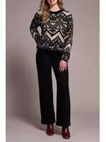 Tribal L/S Crew Neck Sweater