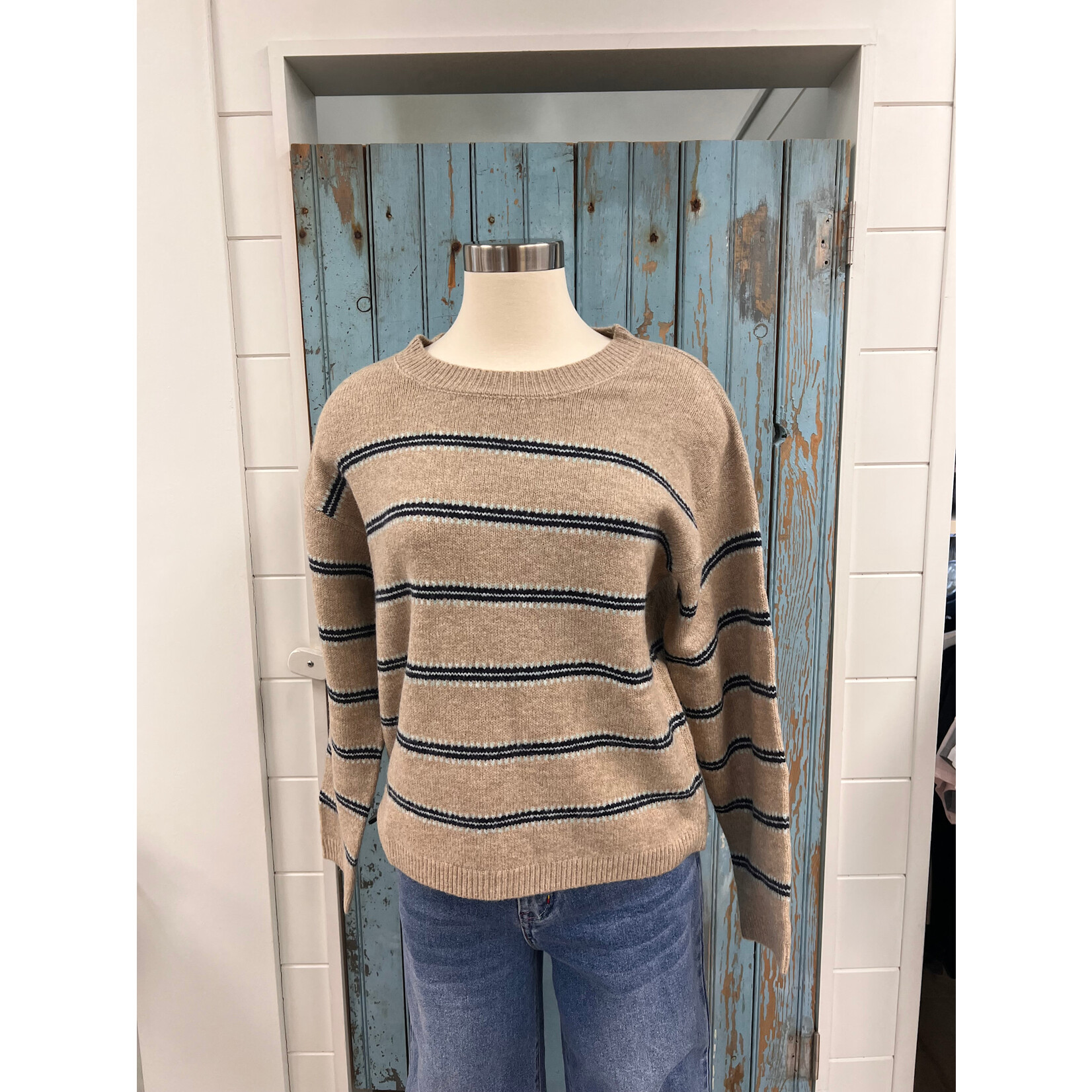 Sage The Label STL Hudson Stripe Sweater