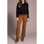 Tribal Dbl Knit Collared Swearer Cardi