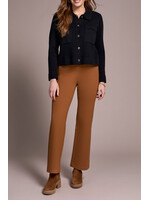 Tribal Dbl Knit Collared Swearer Cardi