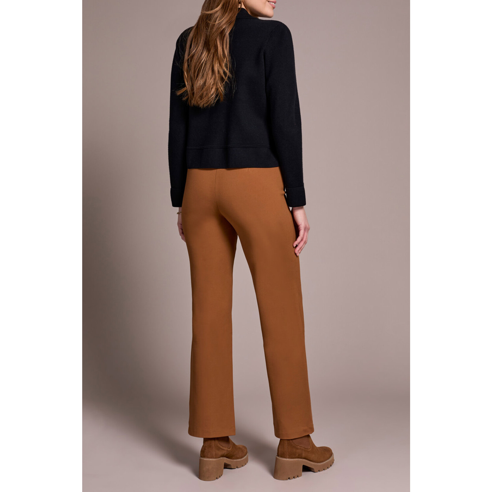 Tribal T Dbl Knit Collared Swearer Cardi