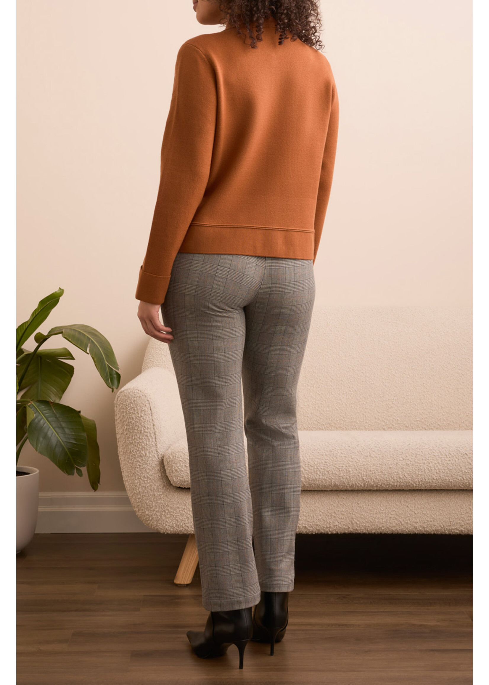 Tribal T Dbl Knit Collared Swearer Cardi