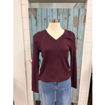 Liverpool L/S Mock Neck Top W Shirring