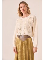 NKN Nekane Floral Embroidered Sweater