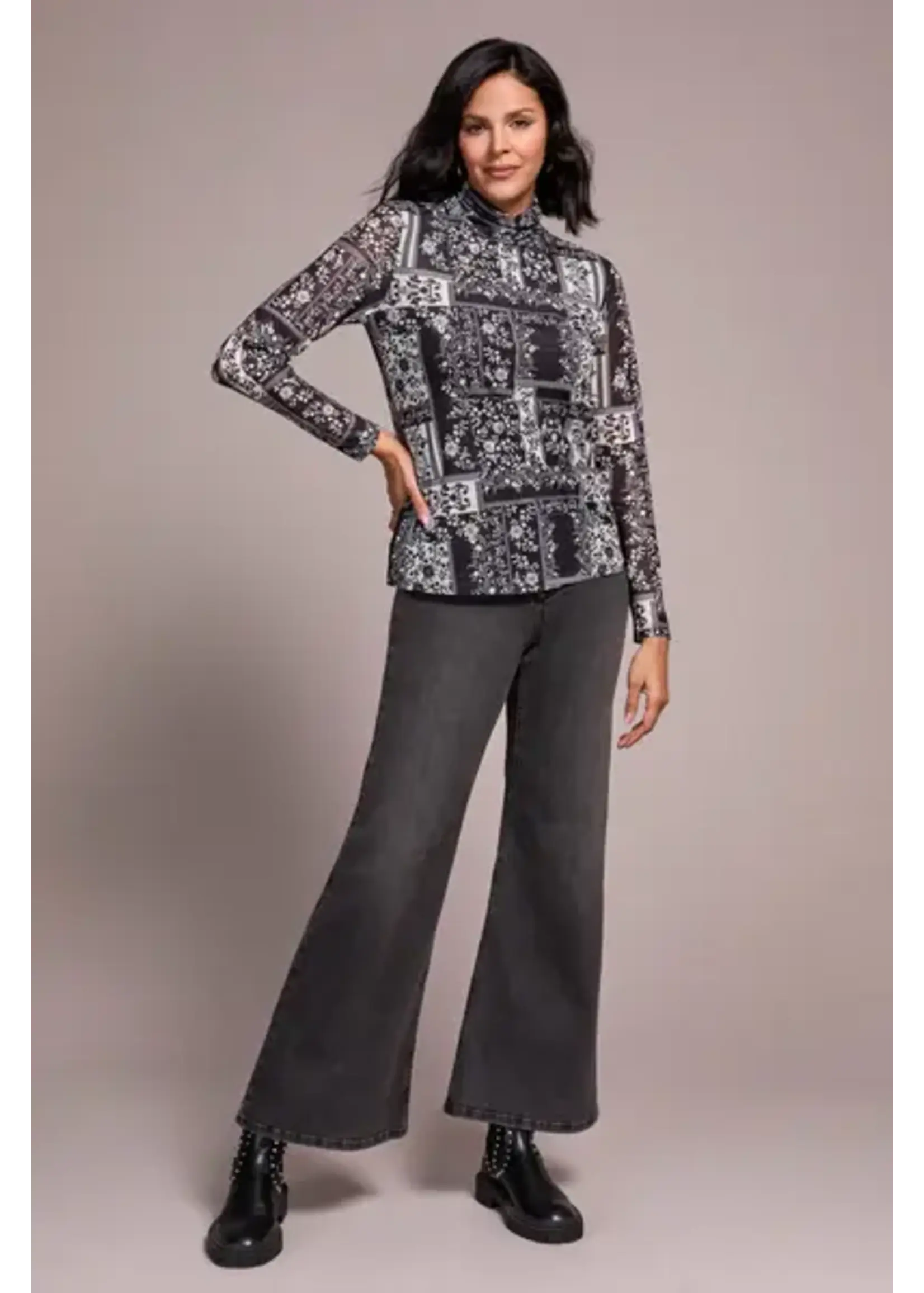 Tribal T Brooke Hugging Palazzo Pant