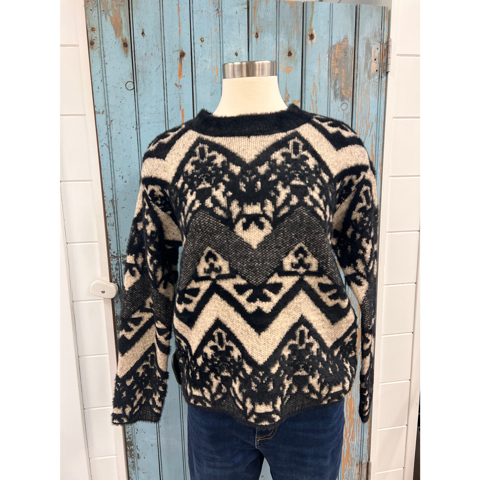 Tribal T L/S Crew Neck Sweater