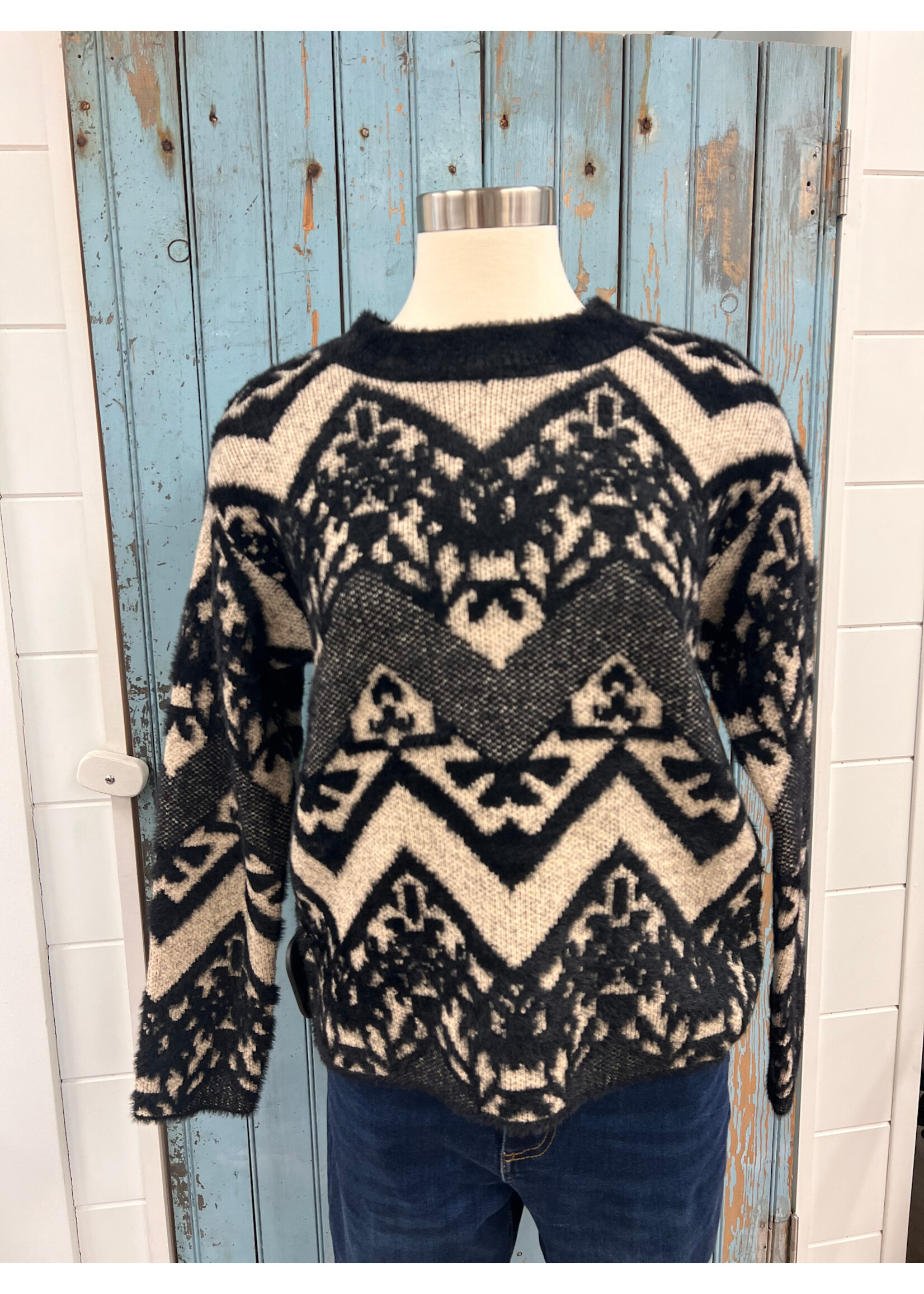 Tribal T L/S Crew Neck Sweater