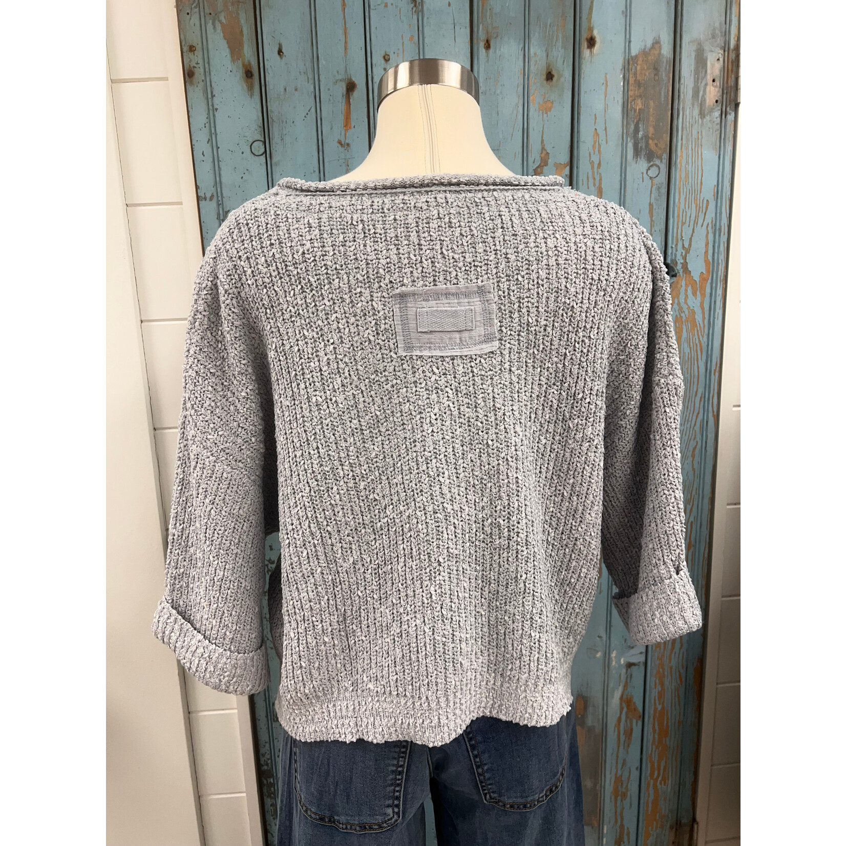 Illa Illa Illa 3/4 Cropped Sweater