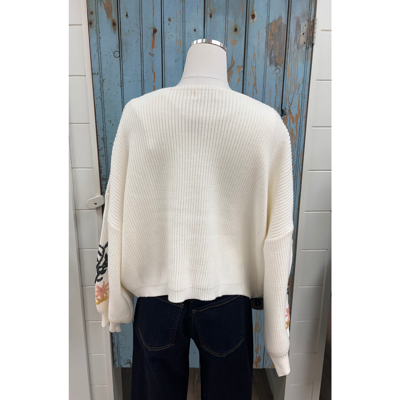 Mello Mello Floral Patchwork Cardigan