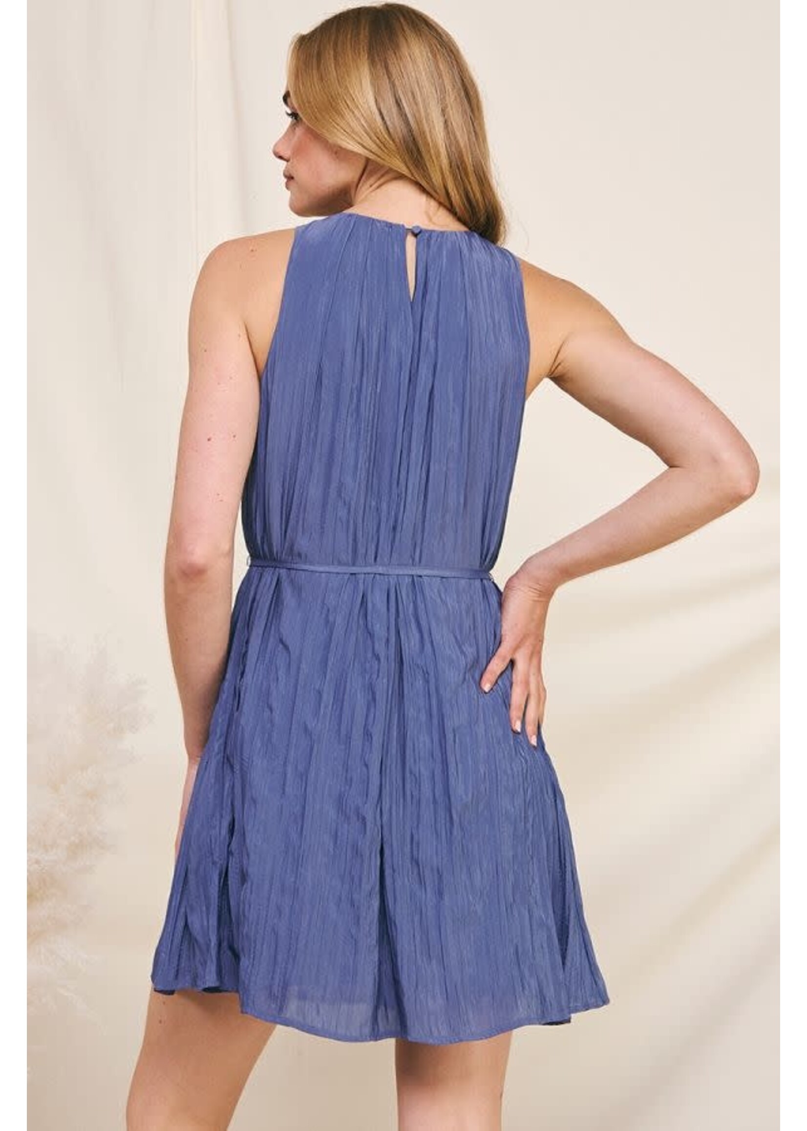 Allie Rose AR Pleated Shift Dress