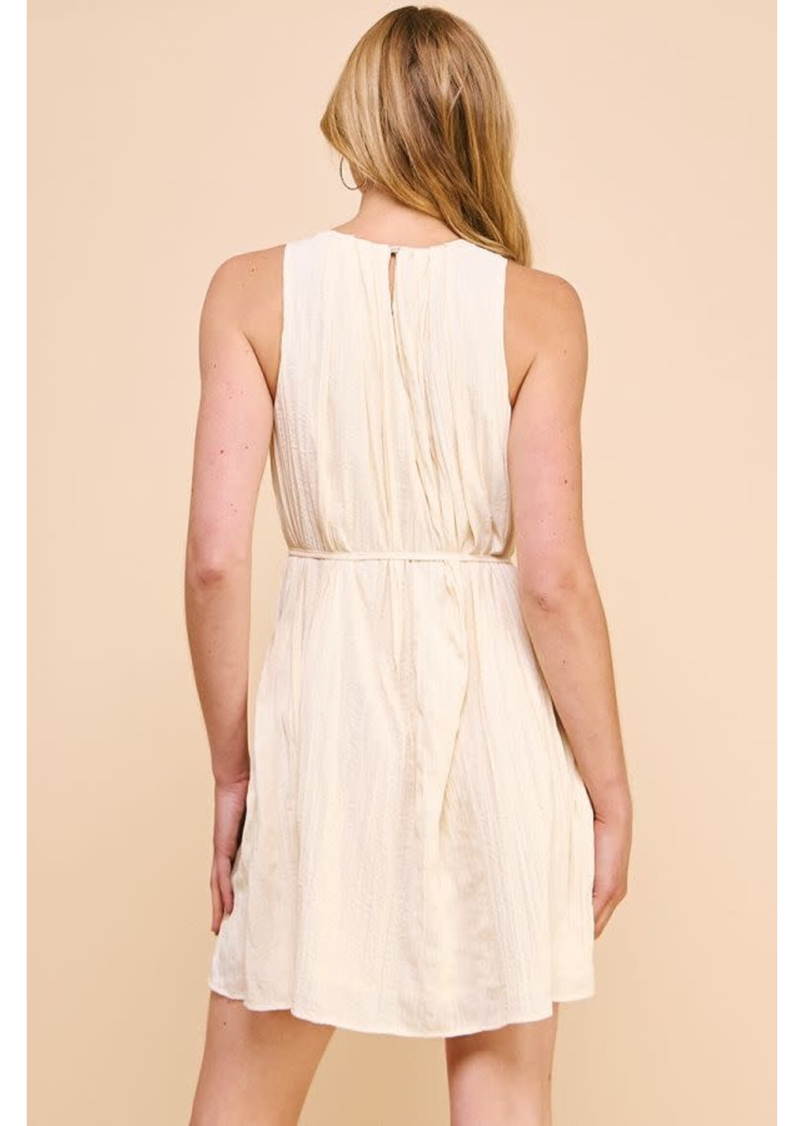 Allie Rose AR Pleated Shift Dress