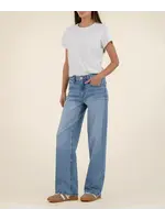 Kut Denim Selena Baggy Low Rise Straight Leg Jean