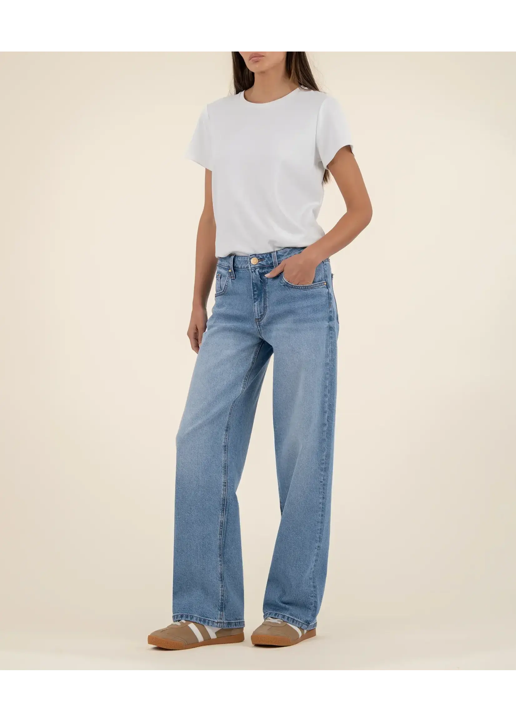Kut Denim KUT Selena Baggy Low Rise Straight Leg Jean