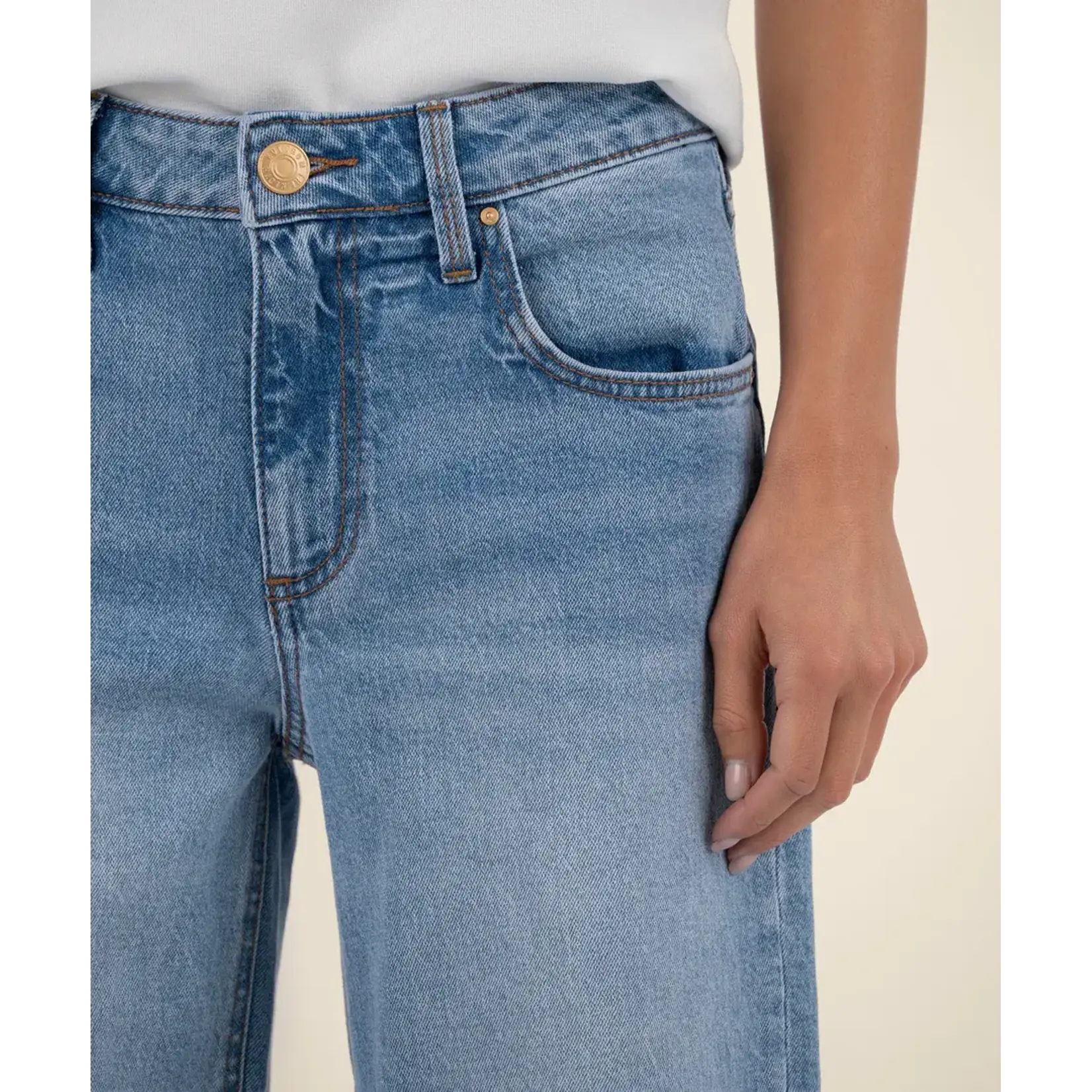 Kut Denim KUT Selena Baggy Low Rise Straight Leg Jean