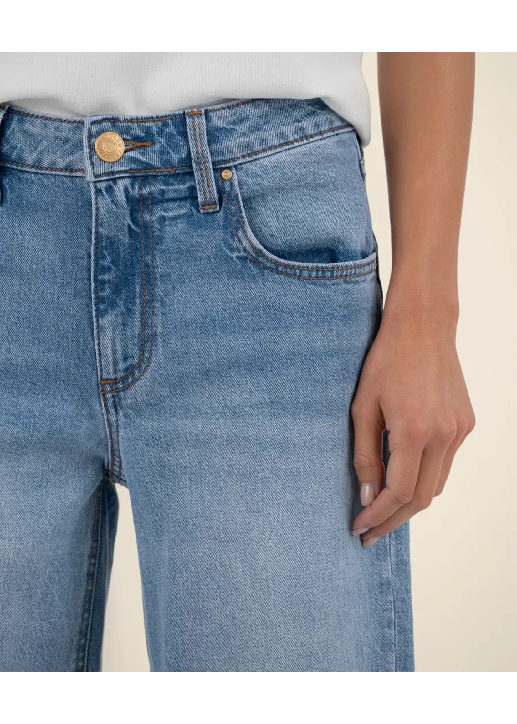Kut Denim KUT Selena Baggy Low Rise Straight Leg Jean