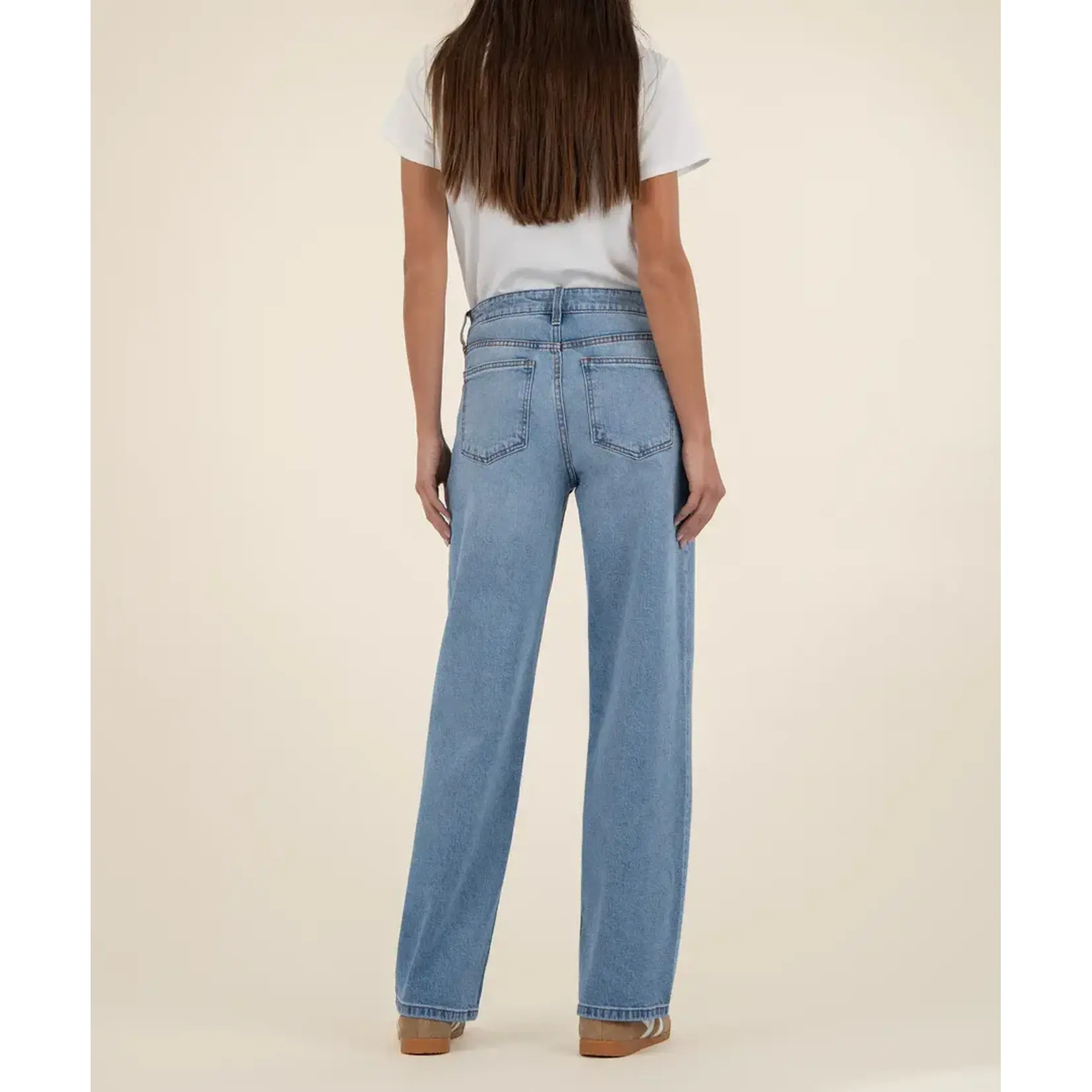 Kut Denim KUT Selena Baggy Low Rise Straight Leg Jean