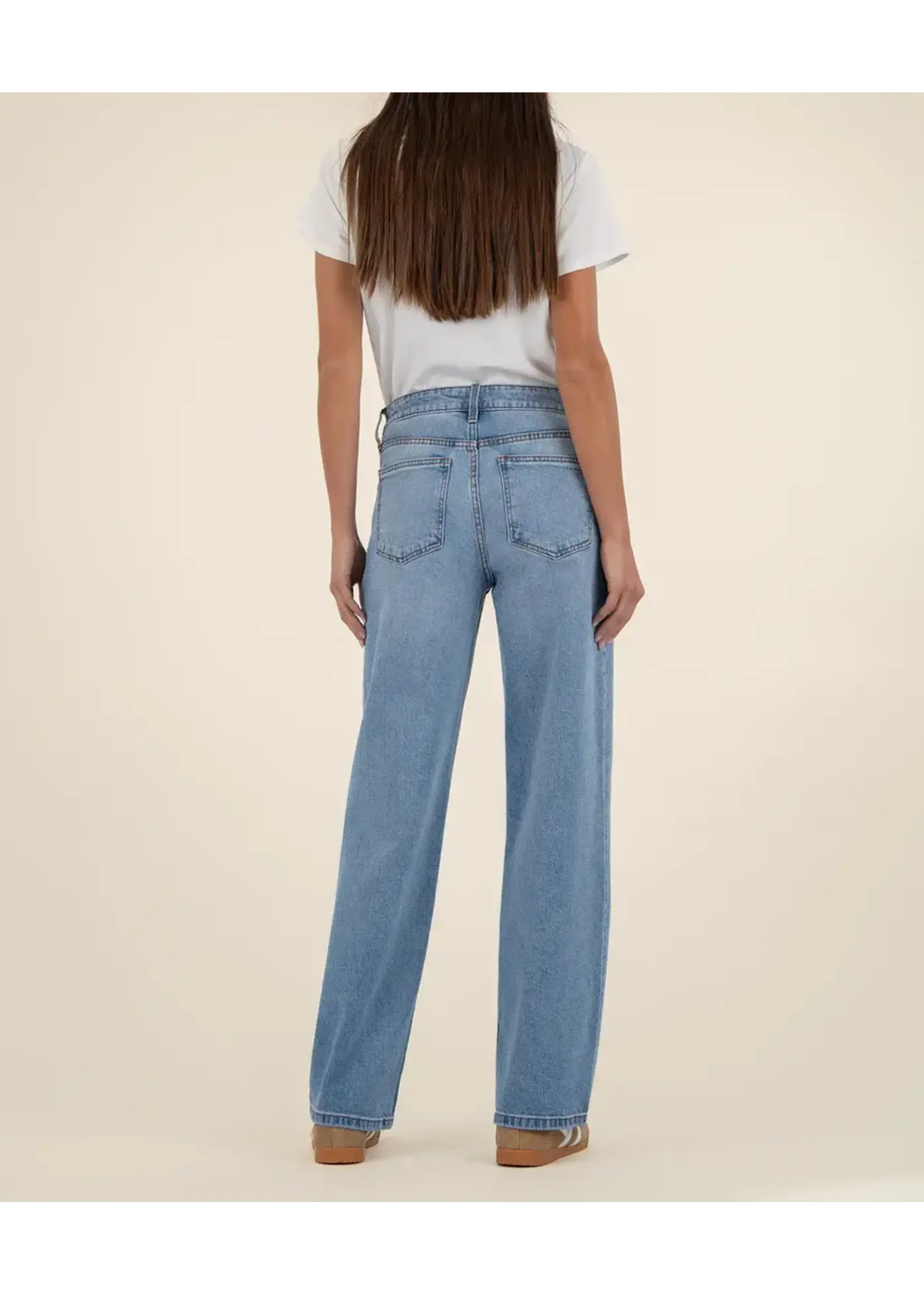 Kut Denim KUT Selena Baggy Low Rise Straight Leg Jean