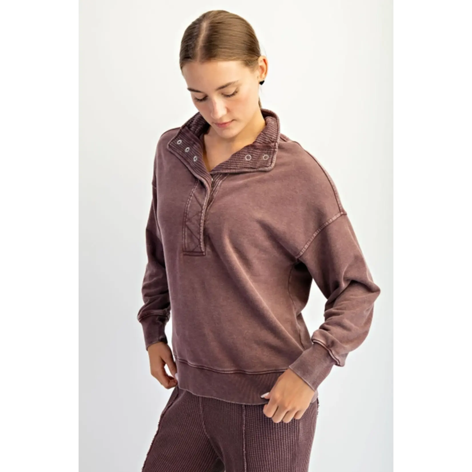 Rae Mode RM Terry Quarter Snap SWT