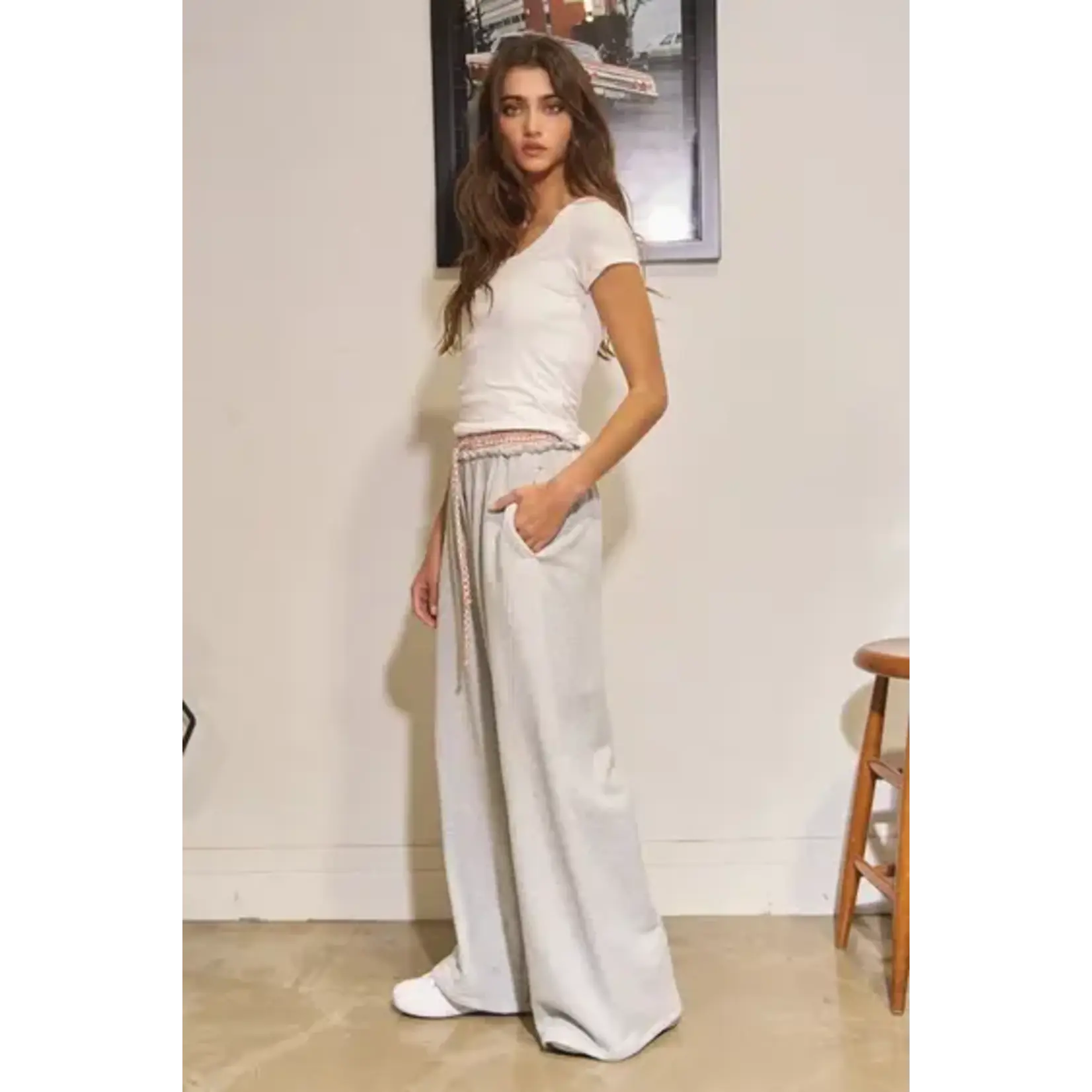 BUCKETLIST BL Contrast Waist Band Boxer Sweatpants