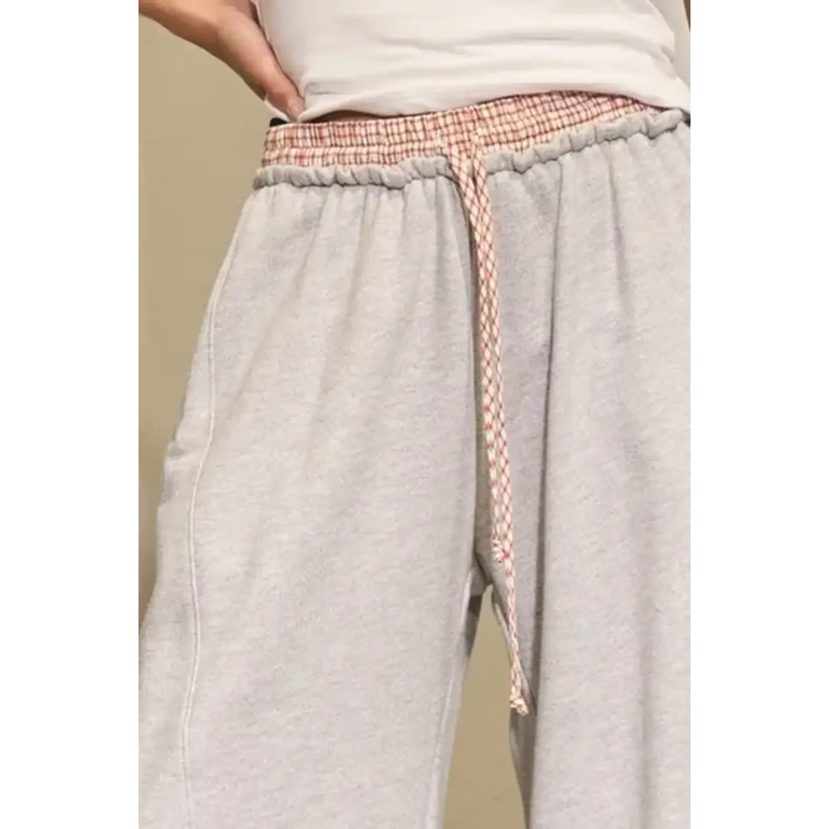 BUCKETLIST BL Contrast Waist Band Boxer Sweatpants