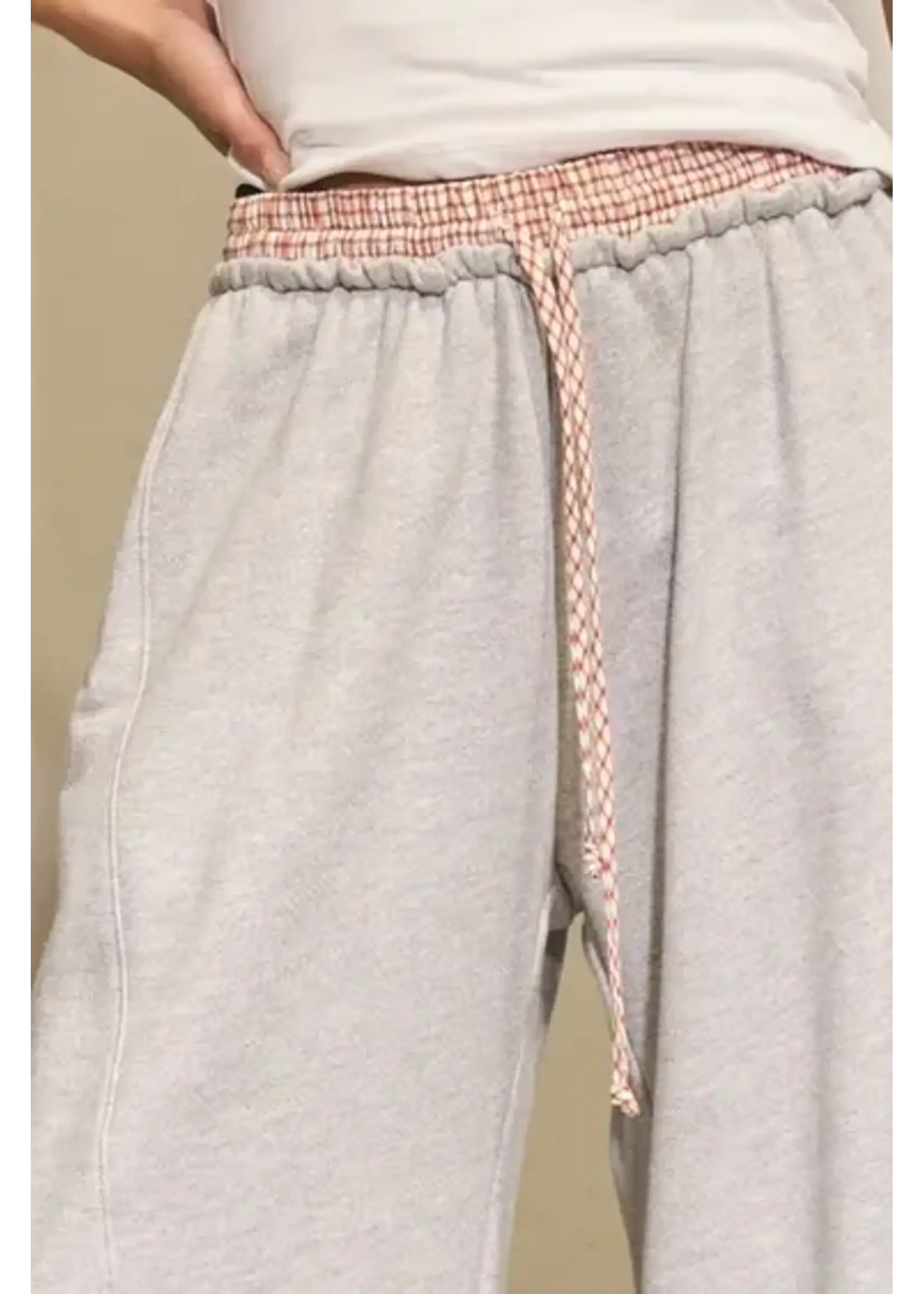 BUCKETLIST BL Contrast Waist Band Boxer Sweatpants