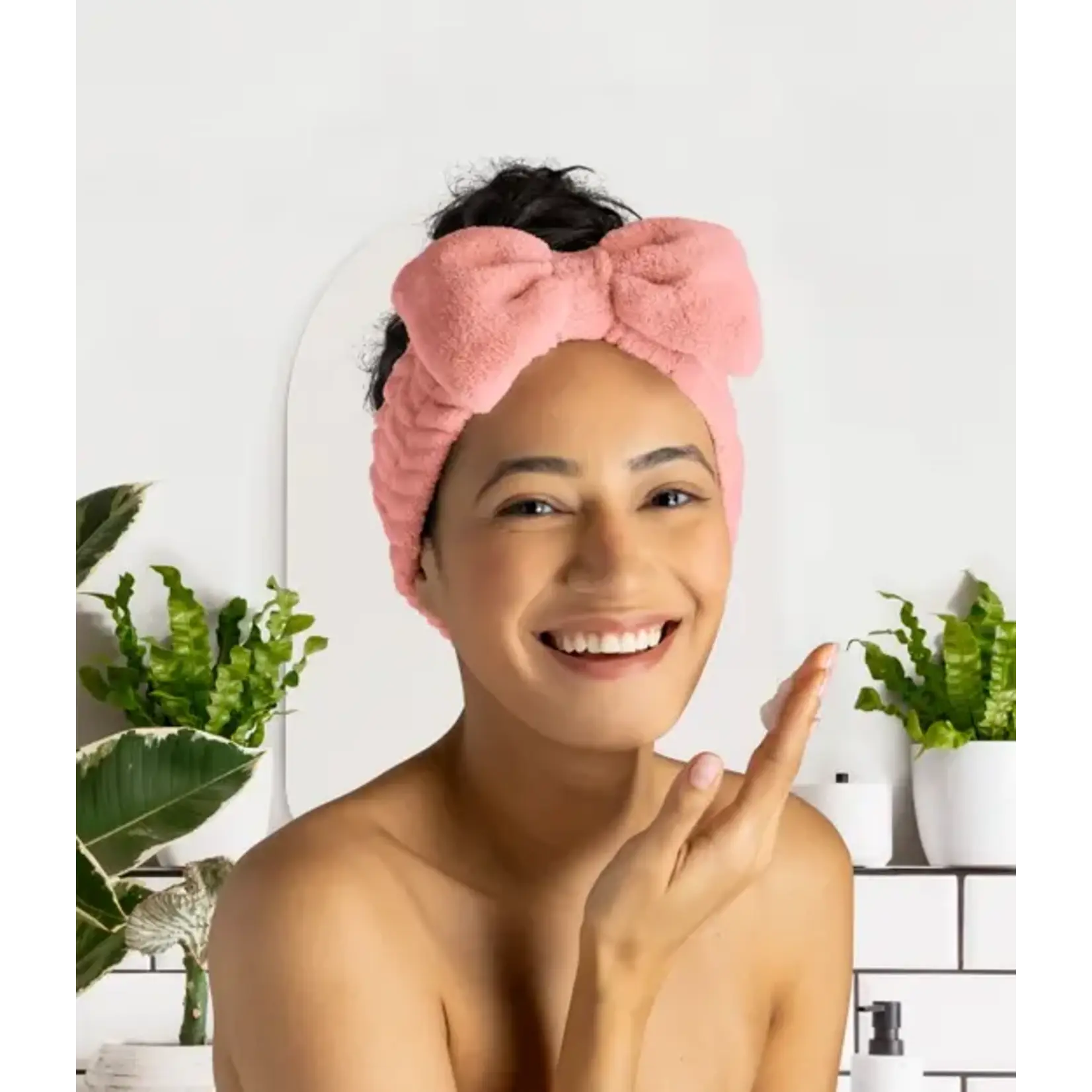 DM Merchandising (faire) Lemon Lavender Ultra Plush Spa Headband