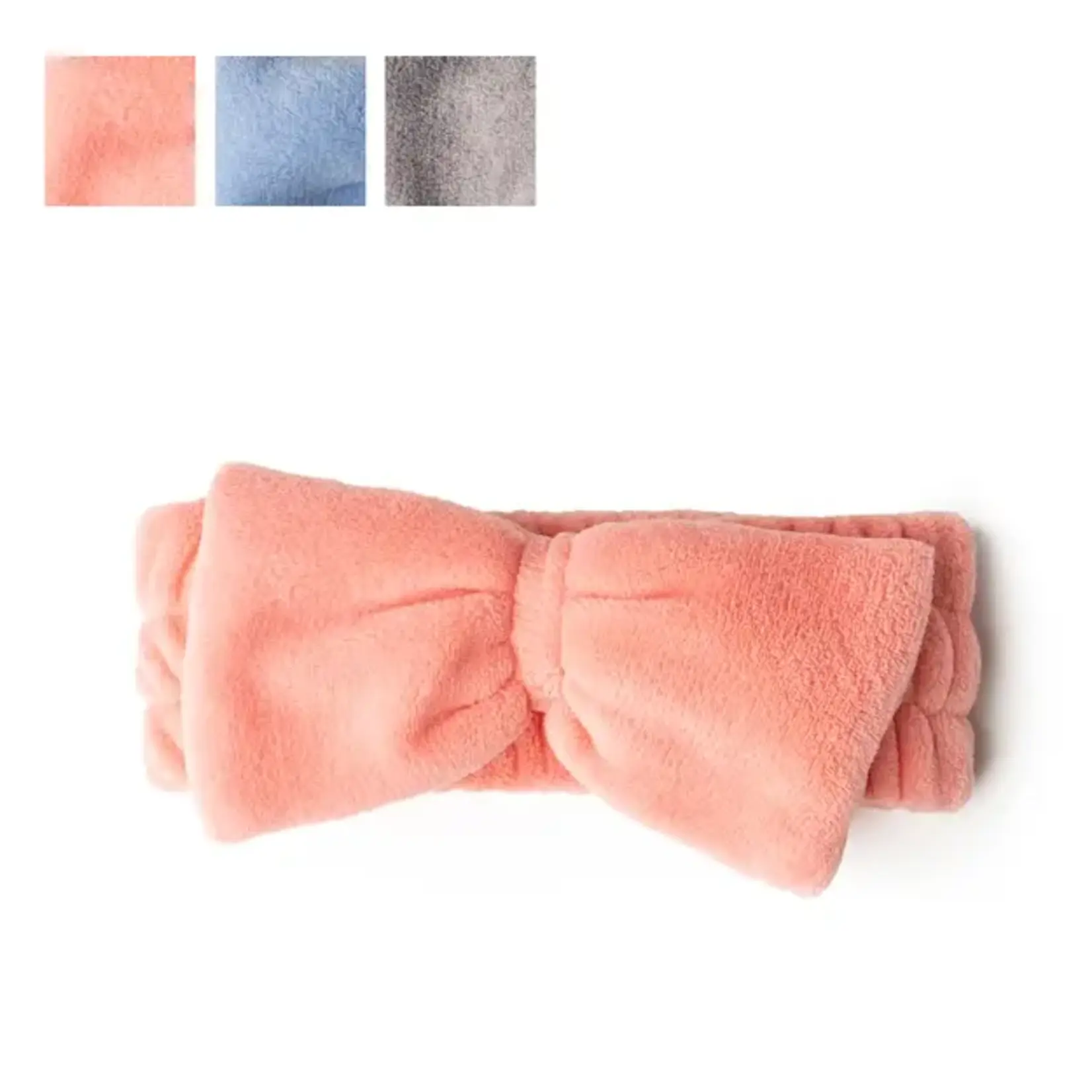 DM Merchandising (faire) Lemon Lavender Ultra Plush Spa Headband