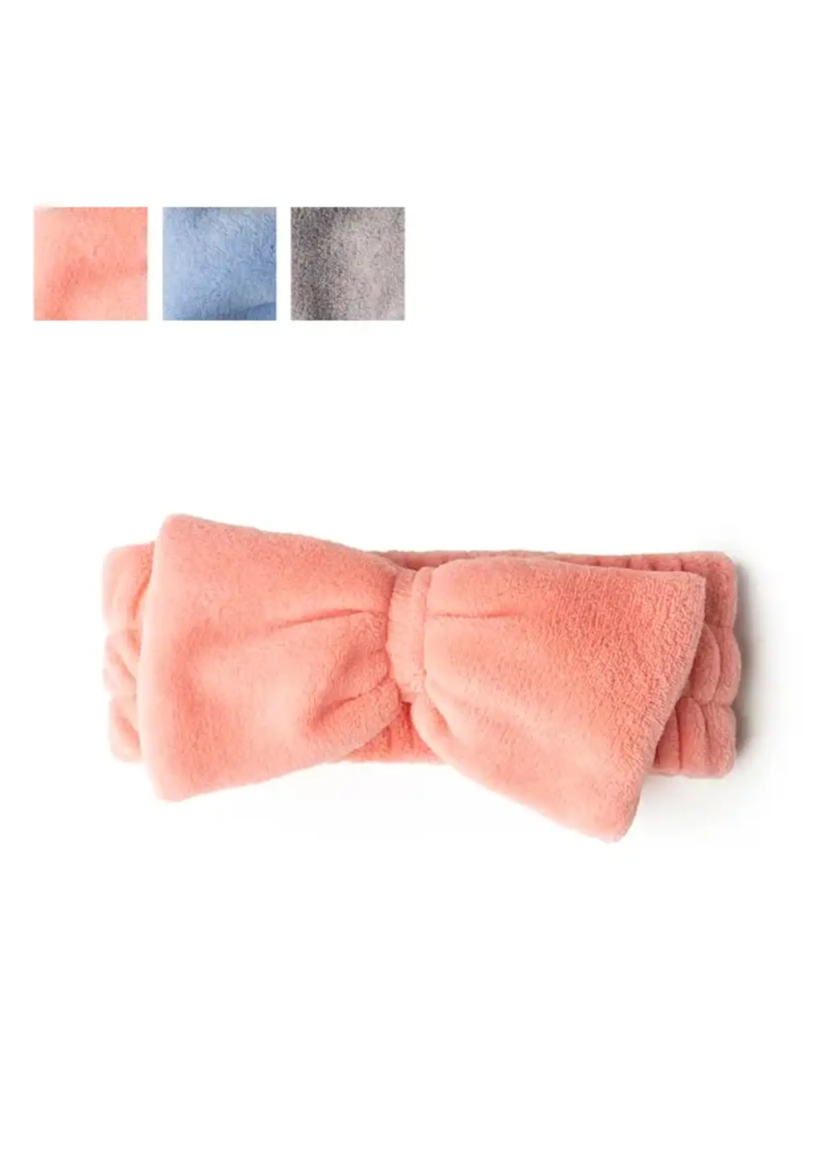 DM Merchandising (faire) Lemon Lavender Ultra Plush Spa Headband