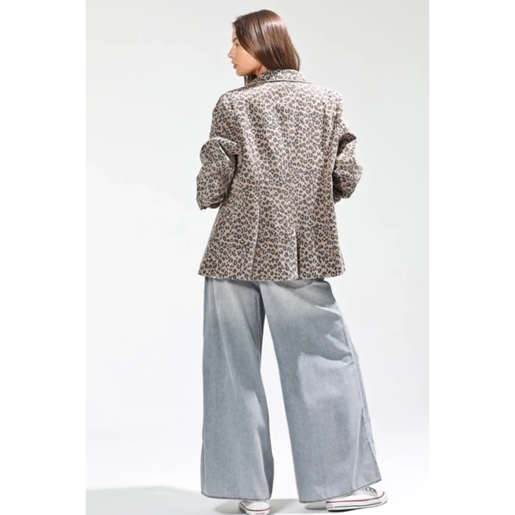 NoaBoa NoaBoa Leopard Print Blazer