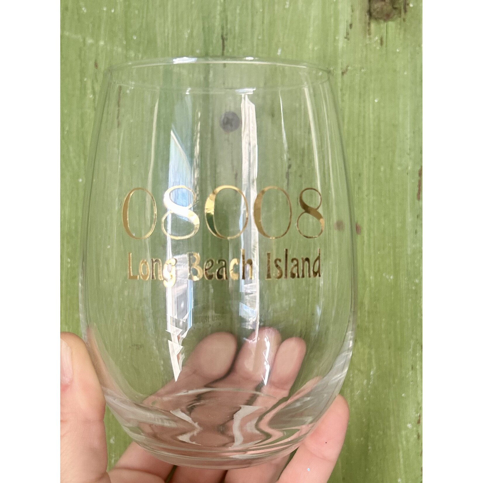 Lindsay Zip Code Wine Glass
