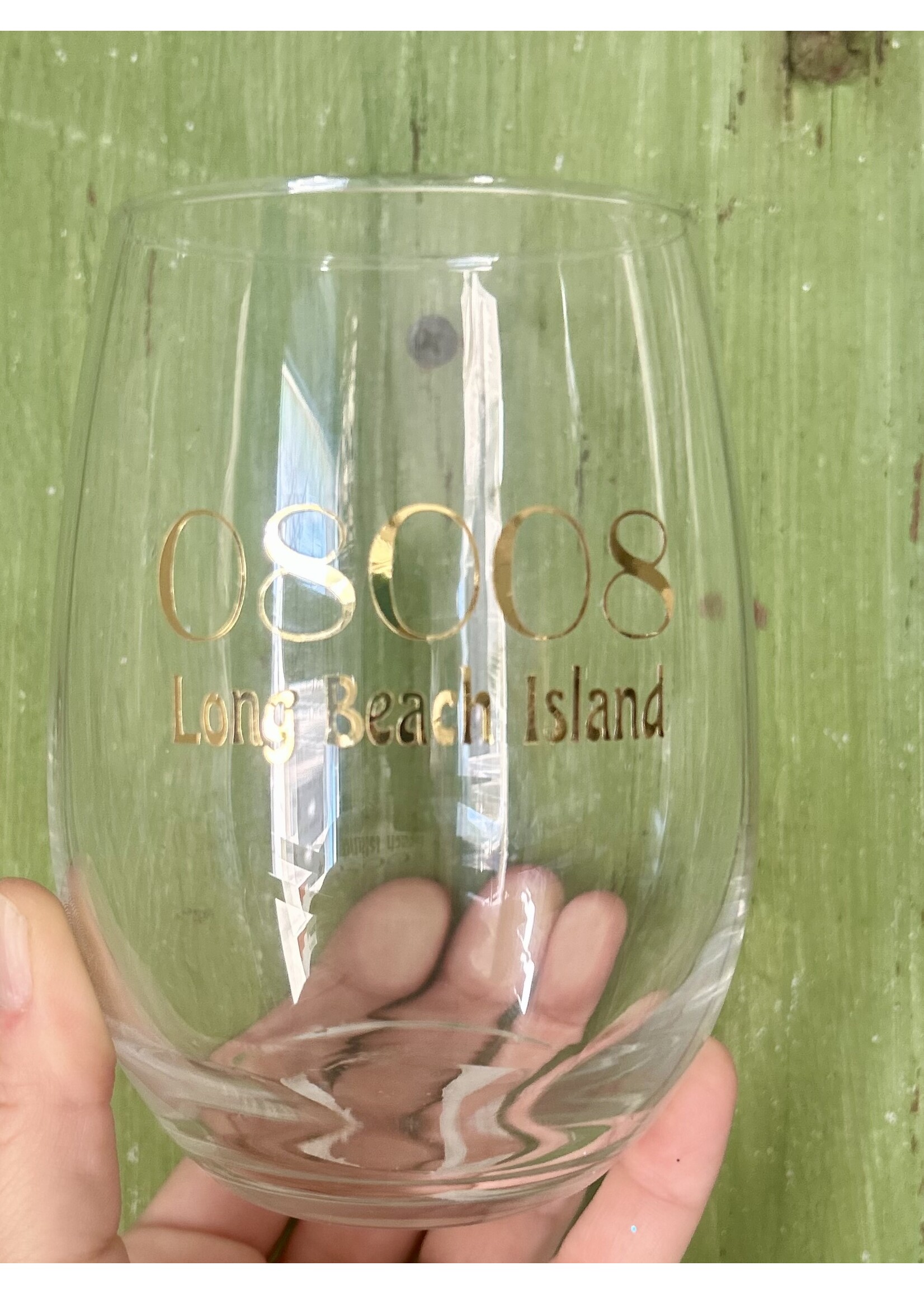 Lindsay Zip Code Wine Glass