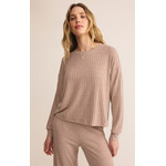 Z Supply Daydream Rib L/S Top