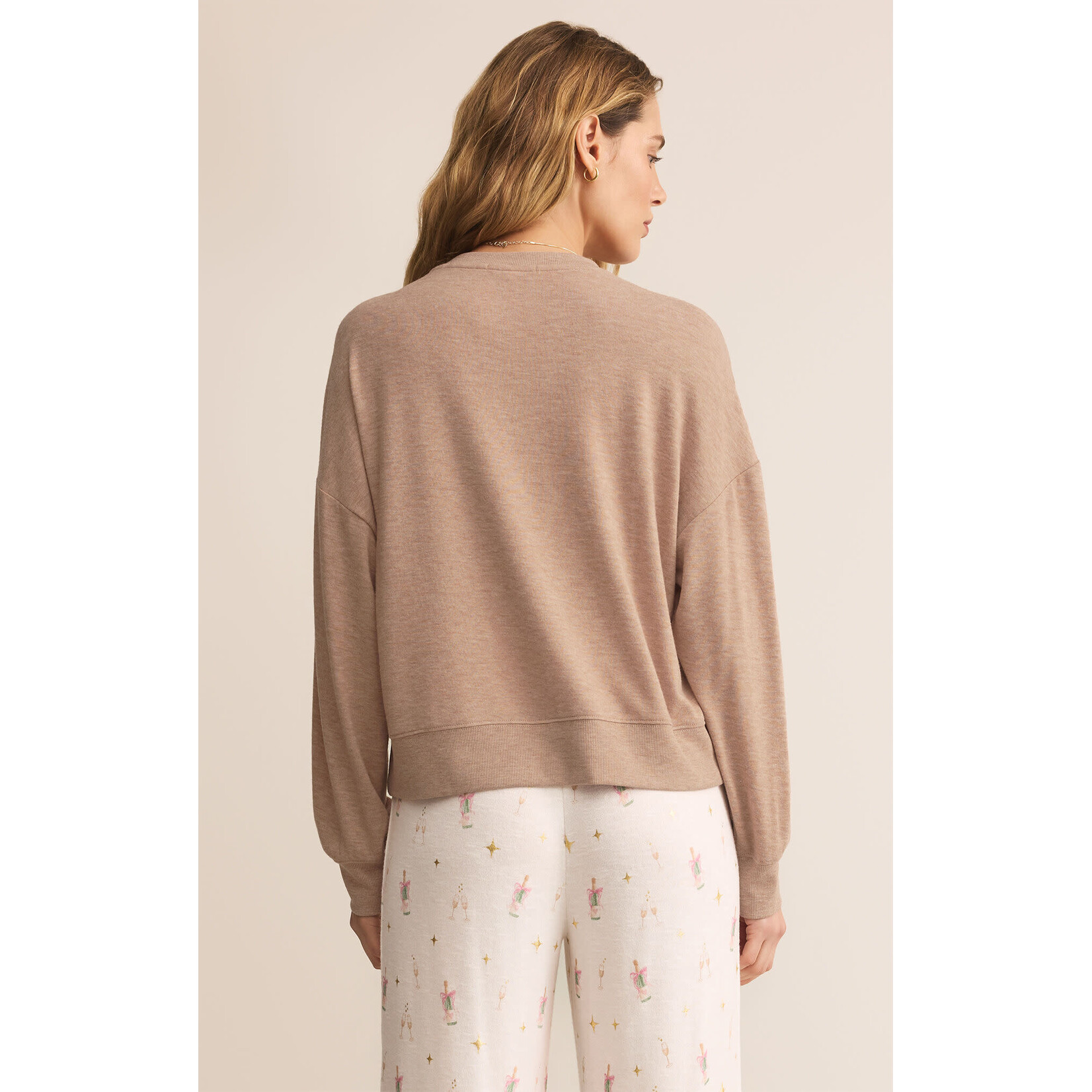 Z Supply ZS Champagne L/S Top