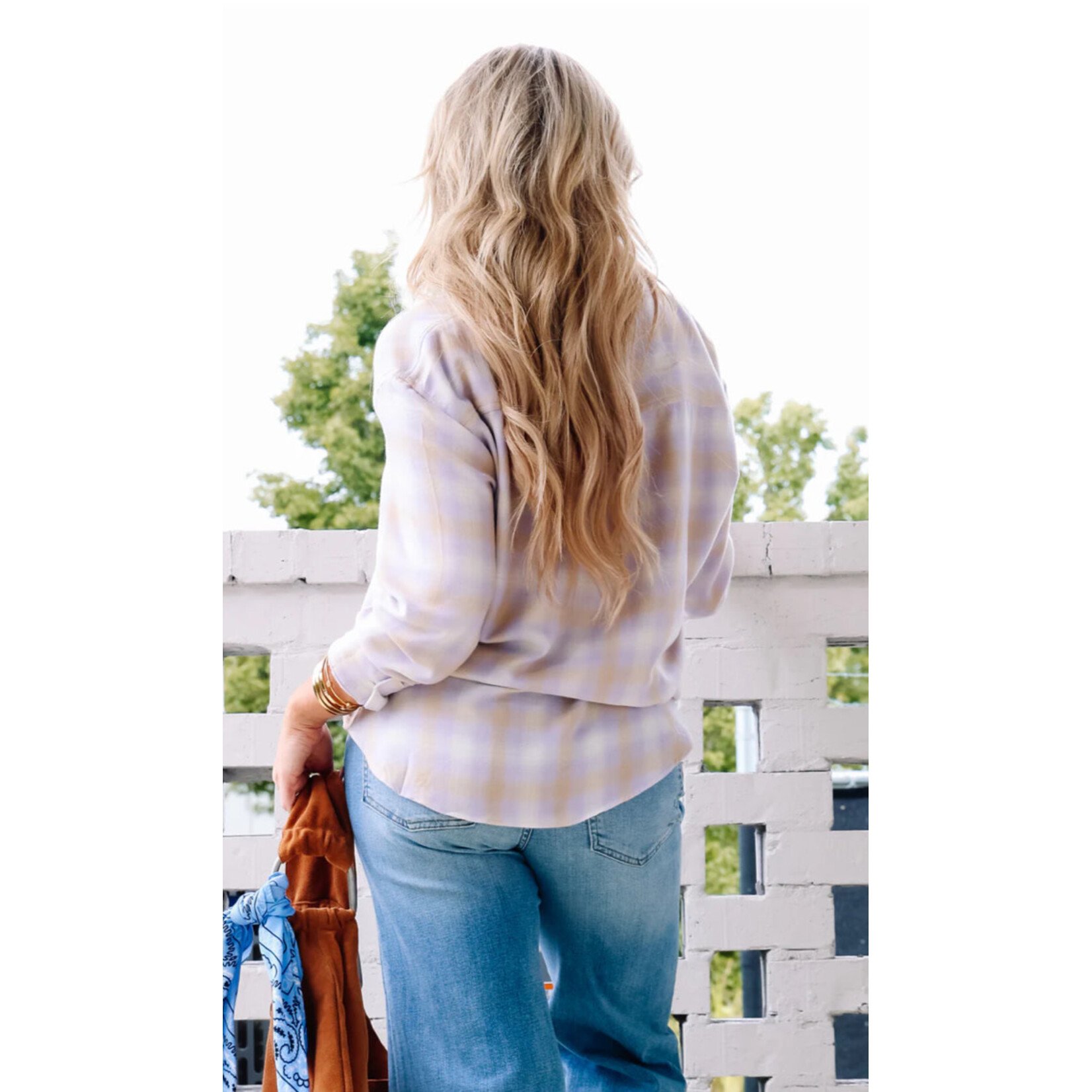 Z Supply ZS River Plaid Button Up