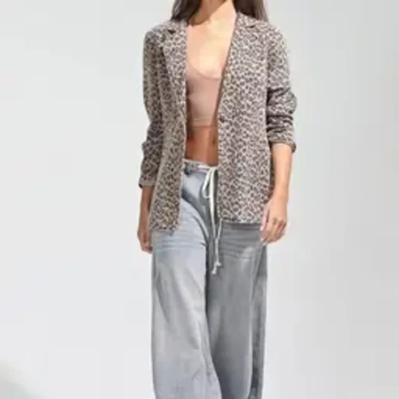 NoaBoa NoaBoa Leopard Print Blazer