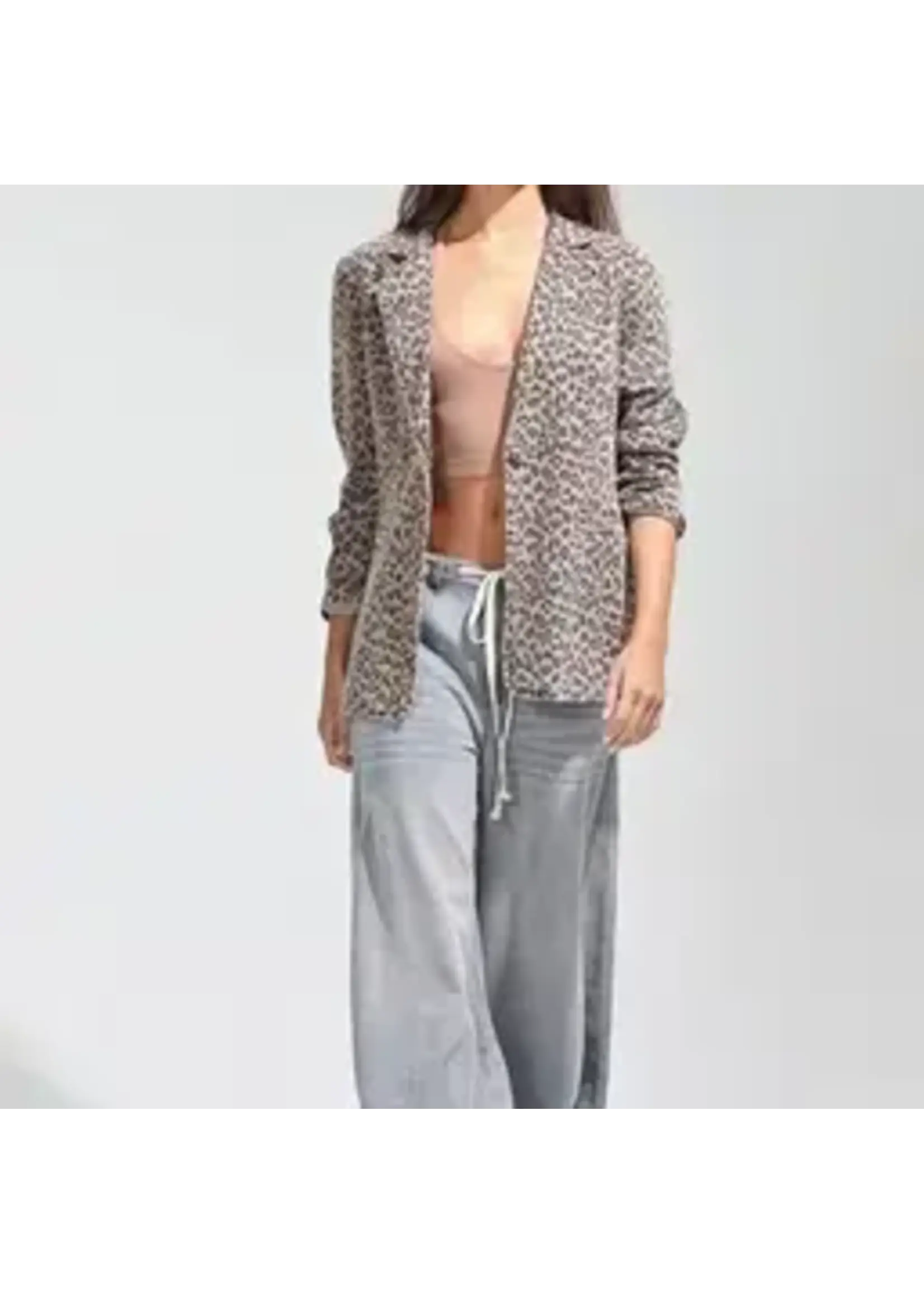 NoaBoa NoaBoa Leopard Print Blazer