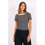 Sage The Label STL  Xoxo Stripe Tee