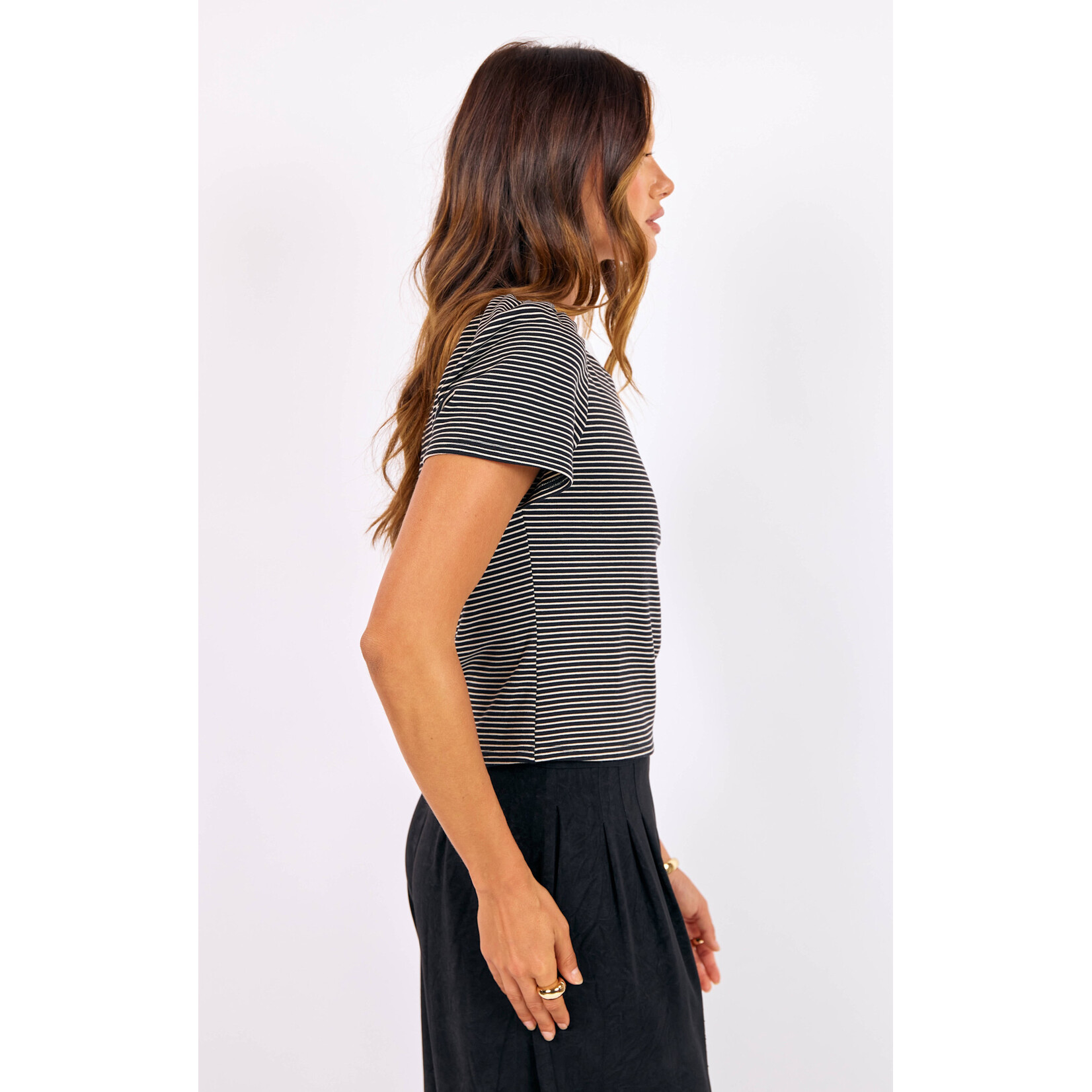 Sage The Label  Xoxo Stripe Tee