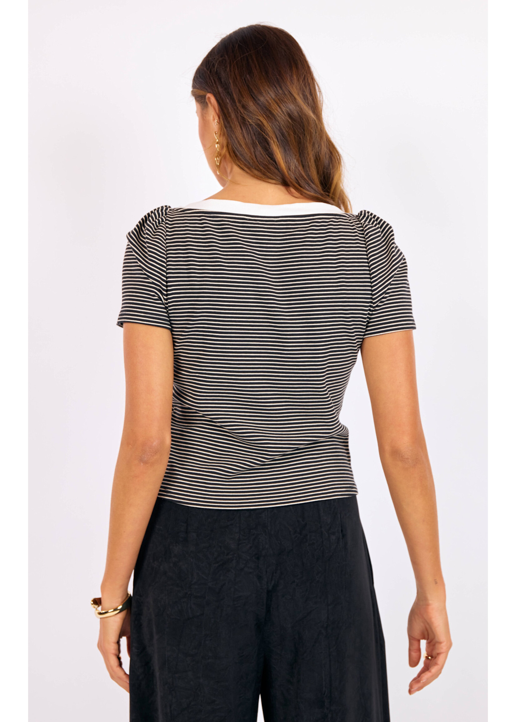 Sage The Label  Xoxo Stripe Tee