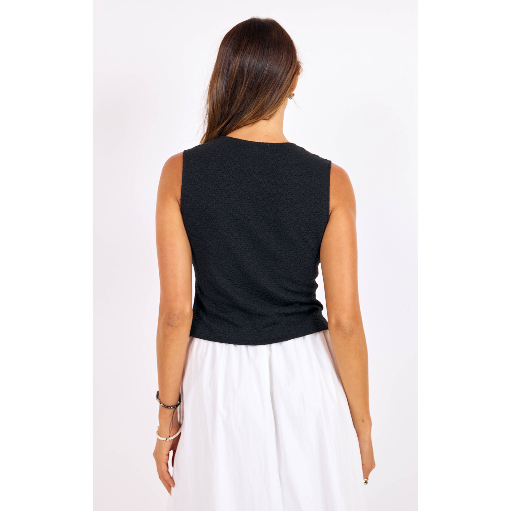 Sage The Label Purpose Button Tank