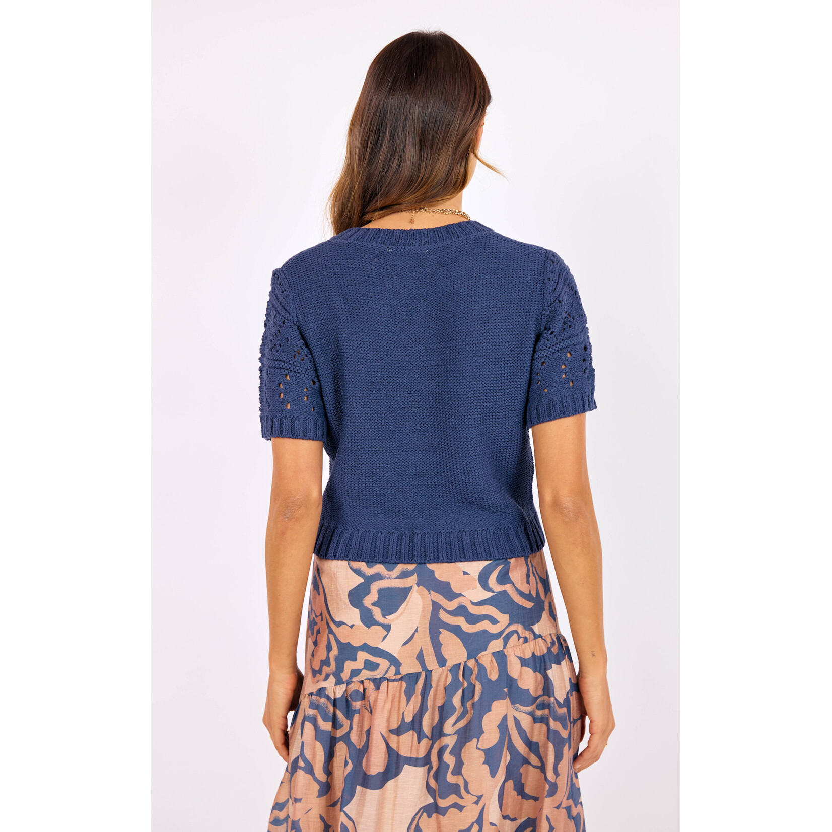 Sage The Label Janice Short Slv Sweater