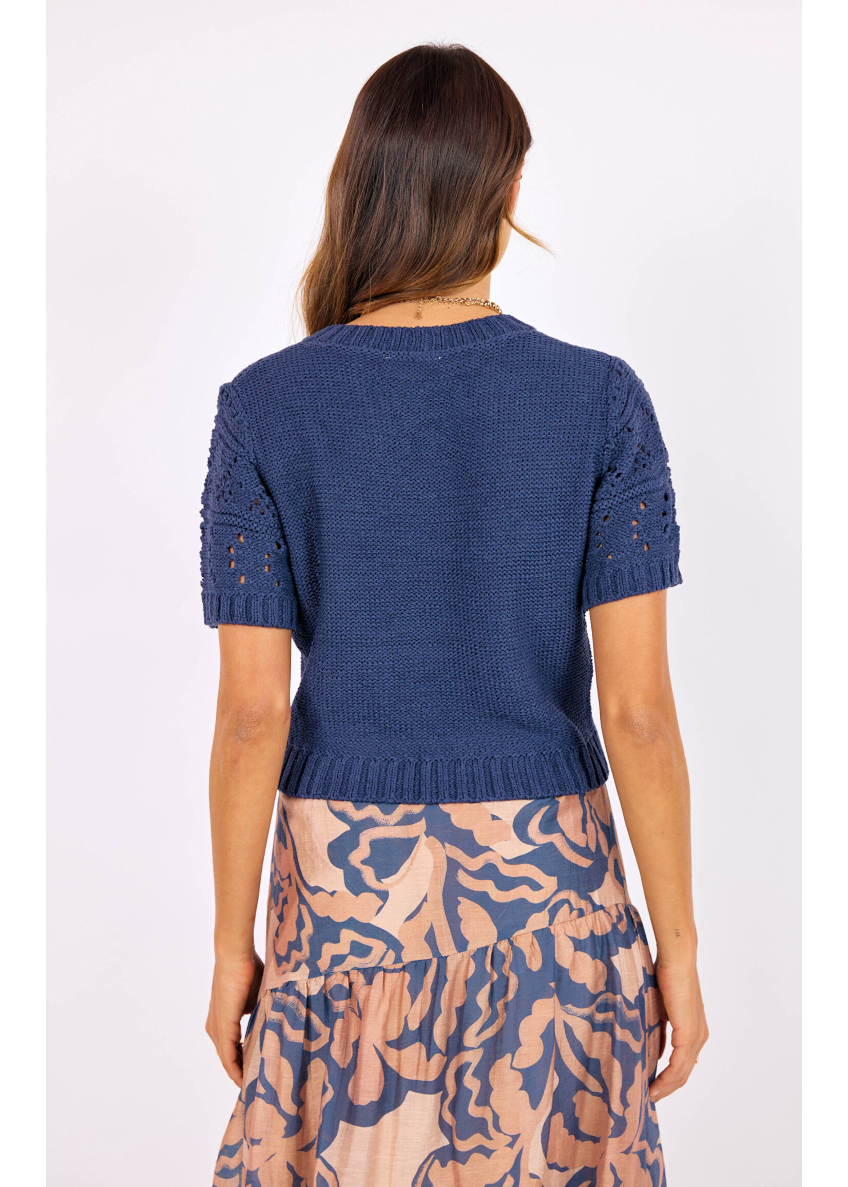 Sage The Label Janice Short Slv Sweater